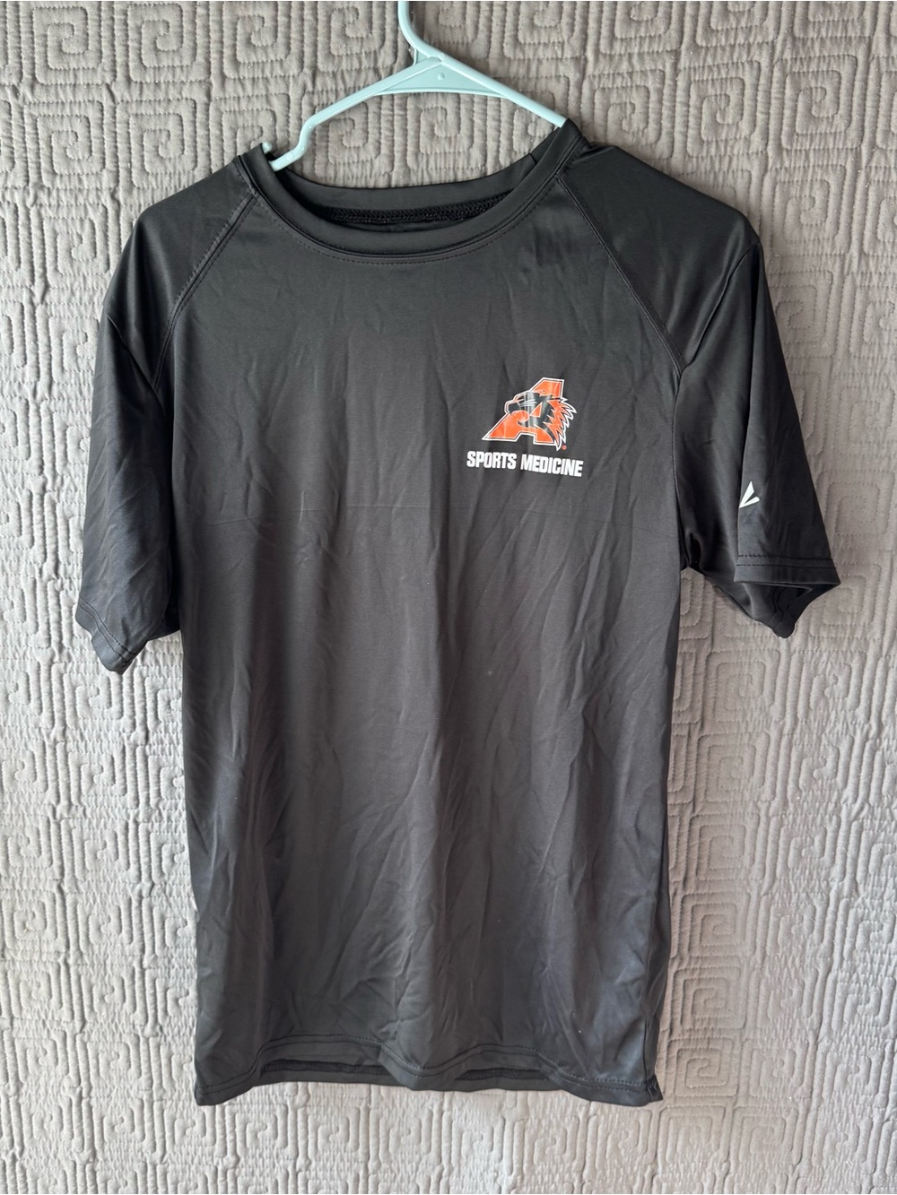 BSN Sports T-Shirt Men’s Small Black Aledo Bearcats Sports Medicine Short Sleeve